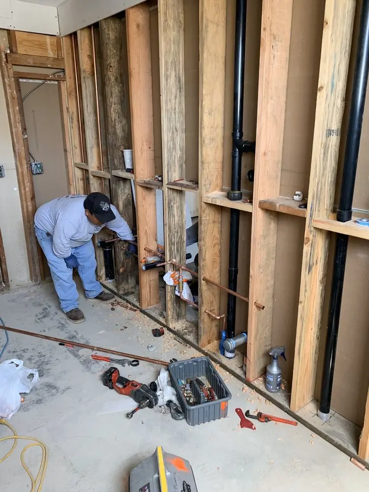 Commercial rough-in plumbing for Gas Line Repair in Hill View Acres